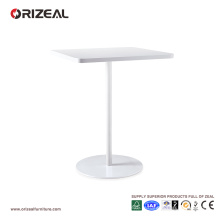 Table basse simple carrée blanche Orizeal (OZ-OTB001)